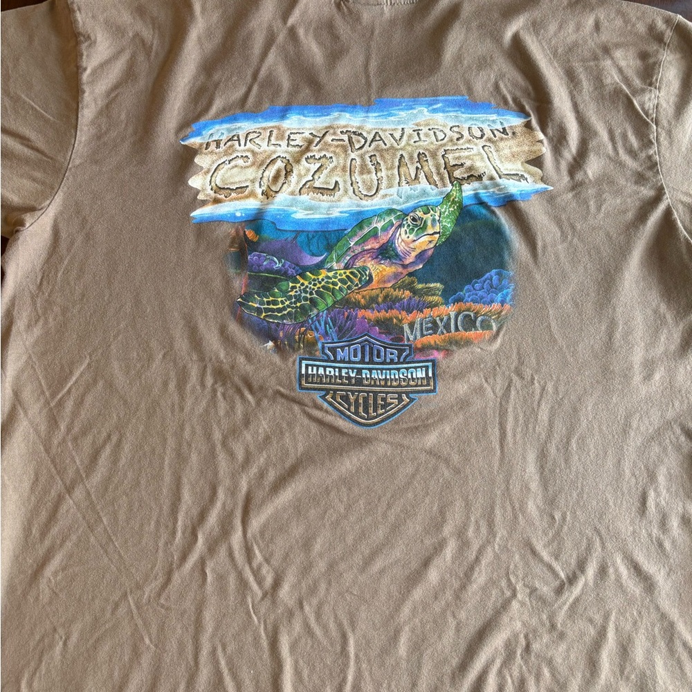 Harley-Davidson Cozumel Sea Turtle Tee XXL - Picture 2 of 8